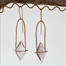 Load image into Gallery viewer, Yetta Earrings with Amethyst

